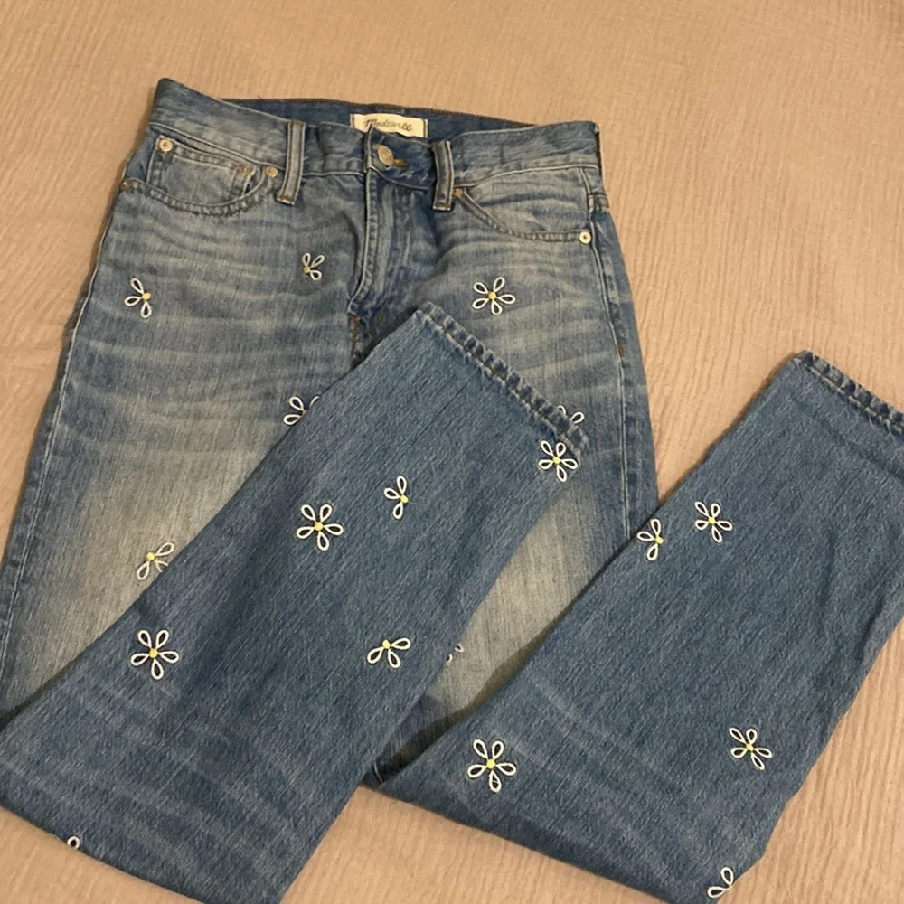 Madewell Denim Jeans with Contrast Stitching